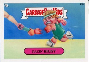 Garbage Pail Kids Mini Cards 2013 Base Card 20b Racin' RICKY