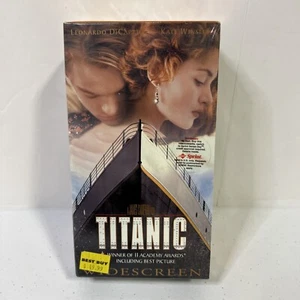 Titanic (VHS, 1998, 2-Tape Set, Widescreen Edition) Factory sealed w/price tag - Picture 1 of 6