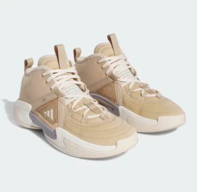 NEW Adidas Women's Size 10 Exhibit Select CP Beige Basketball Sneakers IE9341 - Image 1 of 4