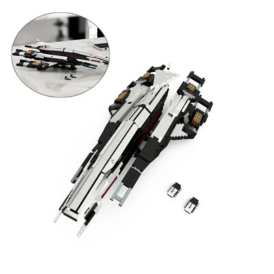 MOC Spaceship Normandy SR-1 Model Block Set 1888 Pieces Brick Toy Gift for Adult - Image 1 of 4