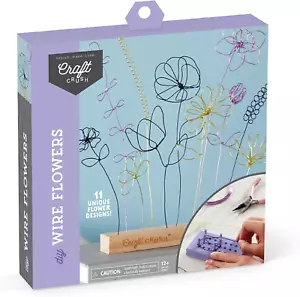 Wire Flowers Create Unique Craft Wire Flower Designs with Easy to Use Tool And - Picture 1 of 1