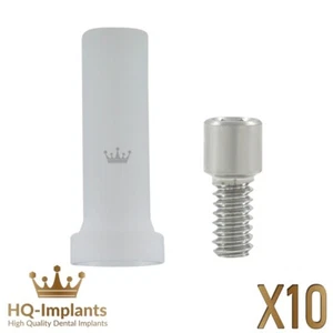 Q10 Manicotto in plastica dentale per sistema a vite multiunità dritto e angolato 1,6 mm - Foto 1 di 3
