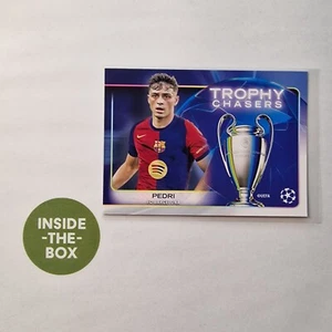 Pedri Barca Topps UEFA 2024 25 UCC Barcelona Trophy Chasers - Picture 1 of 1