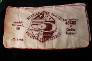4 Vntg 1996 San Francisco 49ers 50th Anniversary Game Day Towels Candlestick Lot - Picture 1 of 13