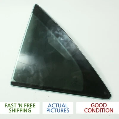 Lincoln LS 2000 puerta trasera derecha del lado del pasajero pequeña ventana de ventilación vidrio OEM Foto 1 de 3