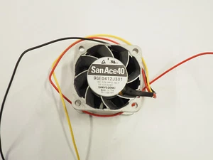 SANYO DENKI SANACE40 9GE0412J301 DC 12V 0.65A Aluminum Frame Cooling Fan - Picture 1 of 4