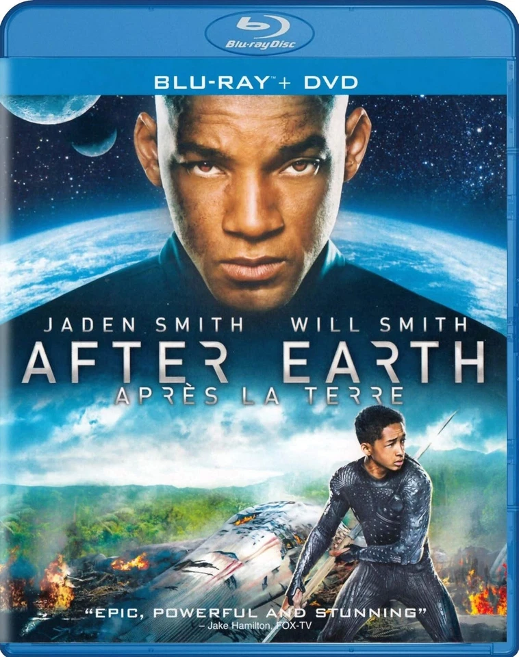 After Earth - Will Smith, Jaden Smith, Zoë Kravitz, Sophie Okonedo, - New BluRAY - Image 1 of 2