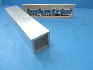 2-1/2" x 12"-long x 1/4" Wall 6063 T52 Aluminum Square Tube-- 2.5" x .250" wall - Picture 1 of 1