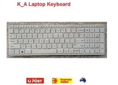 Laptop keyboard for HP Pavilion 15-e 15-n Series 15-E007AU 15-N014AU White Frame - Image 1 of 3