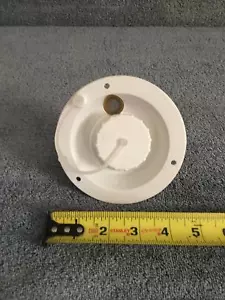 B&B RV Camper Trailer Fresh Water Gravity Flow Fill Inlet Recessed Round Mount - Foto 1 di 4