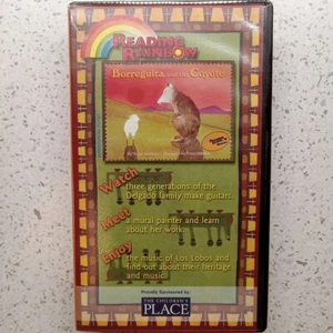 Reading Rainbow VHS "Borreguita and the Coyote" Ep #102/155 LeVar Burton ExLib - Picture 1 of 7
