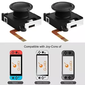 Gulikit Switch Joystick Replacement,No Drift, Hall Thumb Stick for Switch Joycon - Picture 1 of 7