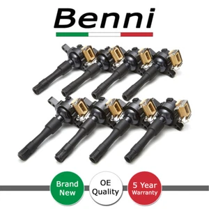 Benni 8X FÜR LAND ROVER RANGE MK3 L322 4.4 BENZIN (2002-05) ZÜNDSPULENPACKUNGEN - Bild 1 von 2