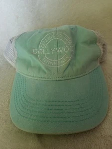 Dollywood Parks Resorts TN Trucker Snapback Mesh Vintage Mütze Kappe Einheitsgröße Aqua - Bild 1 von 5
