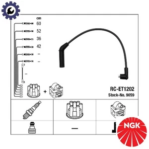 IGNITION CABLE KIT 9059 FOR TOYOTA COROLLA/Compact/SECCA/FX/Station/Wagon 1.3L - Picture 1 of 9