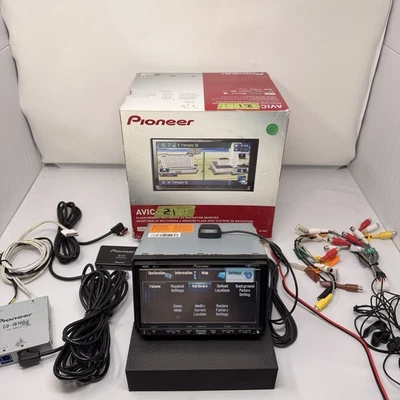 RARE Pioneer AVIC-Z1 DVD Receiver/Navigation System Kit - TESTED! - Image 1 of 4