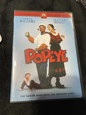 1980 Popeye DVD 2003  - Robert Altman/Robin Williams/Shelley Duvall Foto 1 de 2