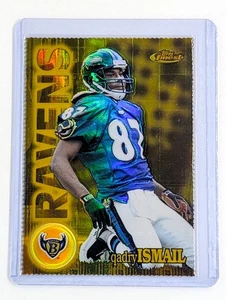 2000 Topps Finest Gold Refractor #114 Qadry Ismail /300 Baltimore Ravens - Picture 1 of 2