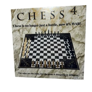 Chess 4 - 4 Player Chess Set New Factory Sealed, Wow Toys Inc - Picture 1 of 7
