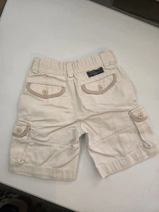 Polo Ralph Lauren Boys Size 4  Khaki Cargo Classic Chino Shorts - Picture 1 of 11