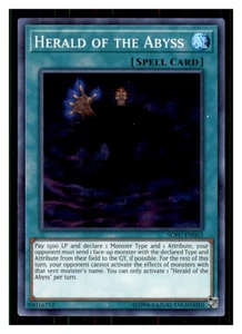 Yugioh Herald of the Abyss SOFU-EN063 Super Raro Soul Fusion LP - Imagen 1 de 2