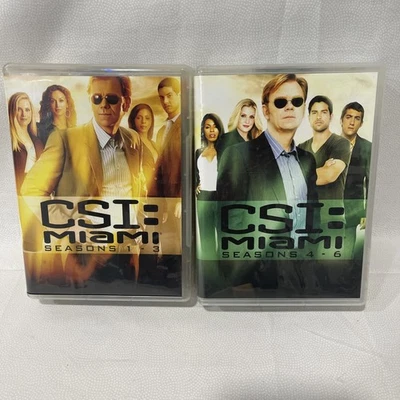 CSI: Miami - TV Series Seasons 1-6 DVD Set Box Sets Great Shape - Image 1 of 4