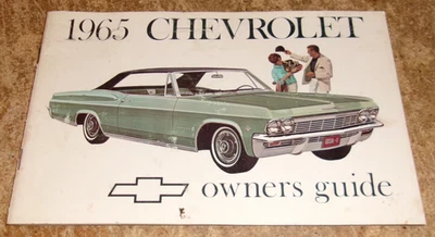 1965 chevrolet impala owners guide in good shape used - Image 1 of 3
