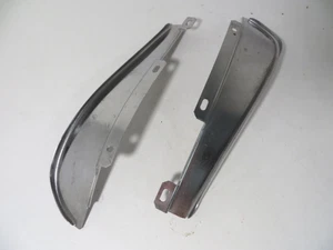 Pair Vtg 1953 FORD Front Door Vent Rail Guard Wind Deflector (Lot K 11) - Picture 1 of 6