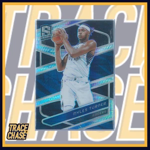 2023-24 Panini Spectra Basketball Myles Turner Black International 1/1 #112 - Picture 1 of 3
