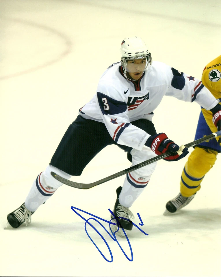 Seth Jones Hand Signed 8x10 Photo Nashville Predators  - Image 1 of 1