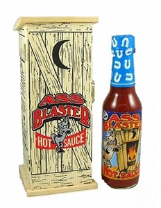 AssKickin' Hot Sauce Ass Blaster 148ml in Outhouse Display - Picture 1 of 1
