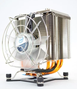 Genuine Intel i7 990X 980X Extreme CPU Tower Cooler, Fan Heatsink for LGA1366 - Picture 1 of 4