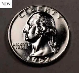 1952 Washington Quarter - Gem Proof - 90% Silver - Picture 1 of 4