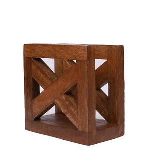 EDHAS Wooden Paper Napkin Holder Napkin Storage Dispenser for Tables Kitchen - Picture 1 of 7