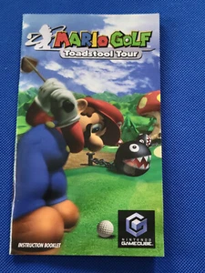 Mario Golf Toadstool Tour - Nintendo Gamecube - Authentic - Manual Only! - Picture 1 of 6