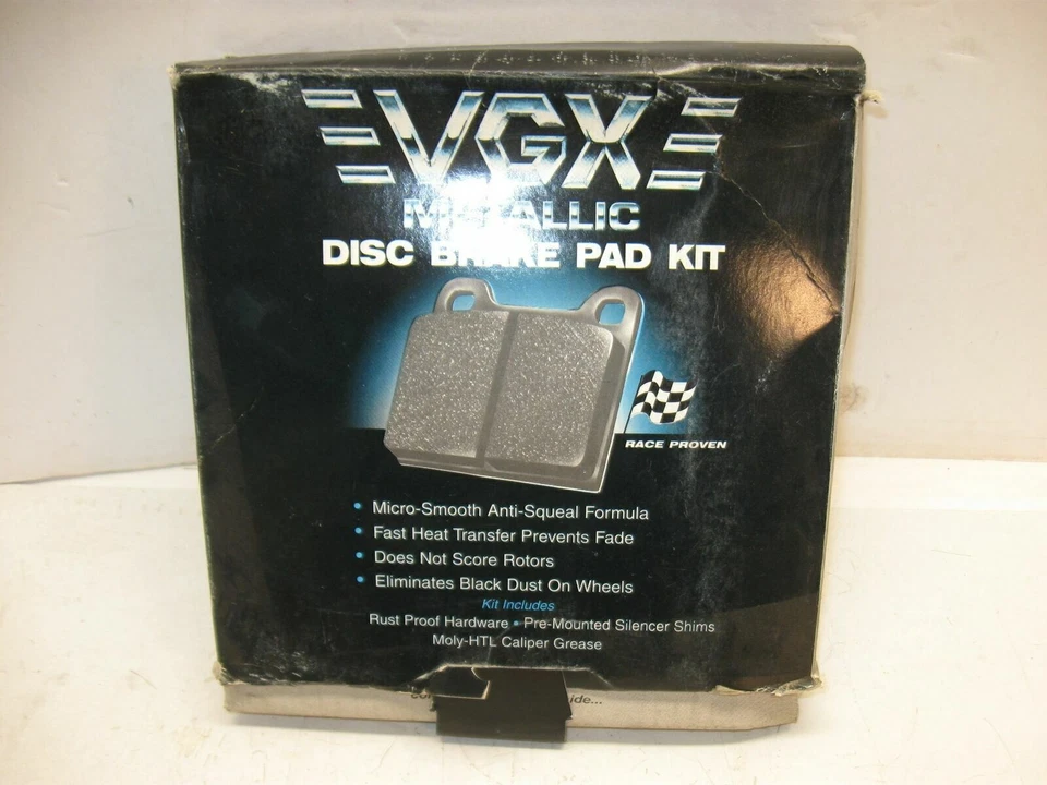 Kit de pastillas de freno de disco delanteras metálicas - 1986-89 Acura Integra - Envío gratuito - MF334K Foto 1 de 3