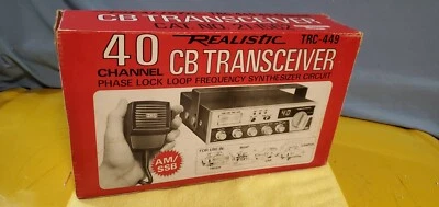 🎅REALISTIC TRC449 AM/SSB 27MHZ CB RADIO*N.O.S*COLLECTOR QUALITY*MY FAVORITE 1 - Image 1 of 4