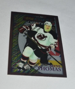 1996 TOPPS FINEST - STEVE THOMAS LEFT WING DEVILS PERFORMER CARD # 14 - Bild 1 von 4