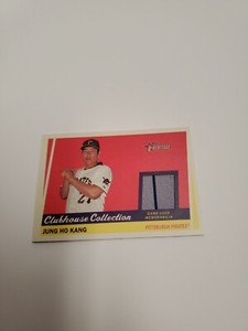 2016 Topps Heritage CCR-JKA Jung Ho Kang  Jersey