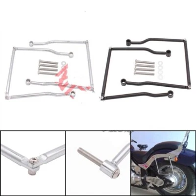 Saddlebag Support Bar Mounts Bracket for Kawasaki Vulcan VN400/800/900/1500/2000 - Image 1 of 4