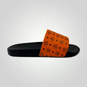 MCM Sandalias de Goma Negro y Naranja Talla US 8, EU 41 - Imagen 1 de 4
