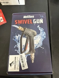 Short Pressure Washer Gun With Swivel Gun Car Wash McKillans Water Stubby - Picture 1 of 1