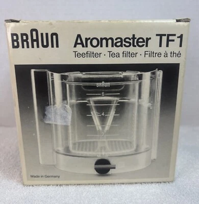 Braun Aromaster TF1 Pivoting Tea Filter - Replacement For Coffeemaker KF 40-92 - Image 1 of 4