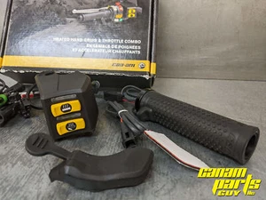 OEM Can Am 2020+ Outlander Heated Hand Grips & Throttle Combo 715004815 - Bild 1 von 6