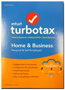 2015 TurboTax Home & Business federal e-file & all 45 states for PC Download CD - Picture 1 of 6