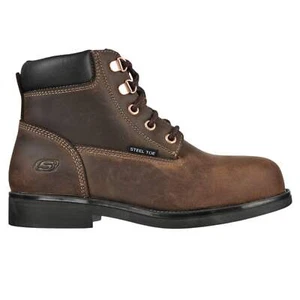Zapatos de trabajo para mujer Skechers 108013 Ravlas marrón oscuro - Imagen 1 de 16