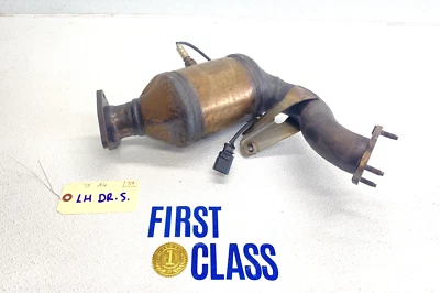 AUDI A6 S-LINE 3.0 2012-2015 sobrealimentado conductor izquierdo gato colector de escape OEM Foto 1 de 4