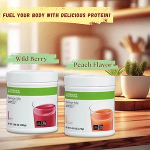 Protein Beverage Shake Mix Wild Berry & Peach Mango 9.88 oz 0g Sugar - Picture 1 of 21