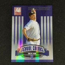2008 Donruss Elite Cole St. Clair Extra Edition School Colors #SC-17 /1500 Rice