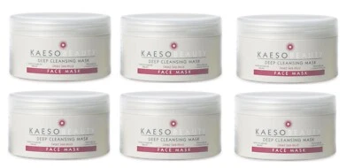 Kaeso Beauty Deep Cleansing Face Mask Dead Sea Mud 245ml Pack of 6 - Image 1 of 2